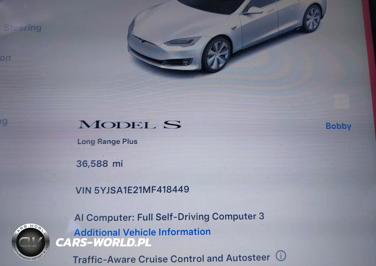2021 Tesla Model S Long Range Dual Motor All-Wheel Drive-Long Range Plus Dual Motor All-Wheel Drive VIN:5YJSA1E21MF418449 - 15