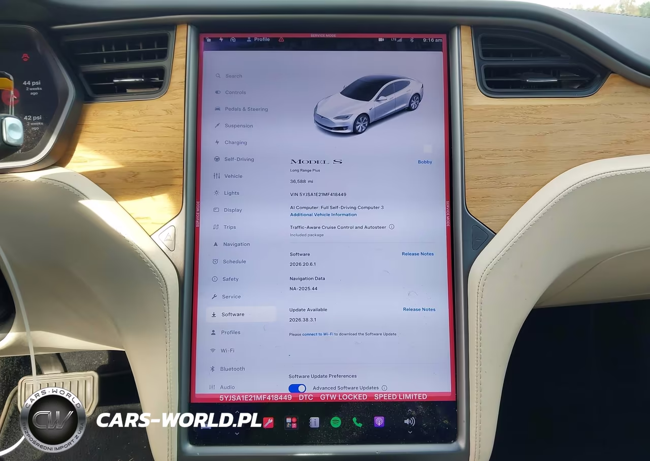 2021 Tesla Model S Long Range Dual Motor All-Wheel Drive-Long Range Plus Dual Motor All-Wheel Drive VIN:5YJSA1E21MF418449 - 18