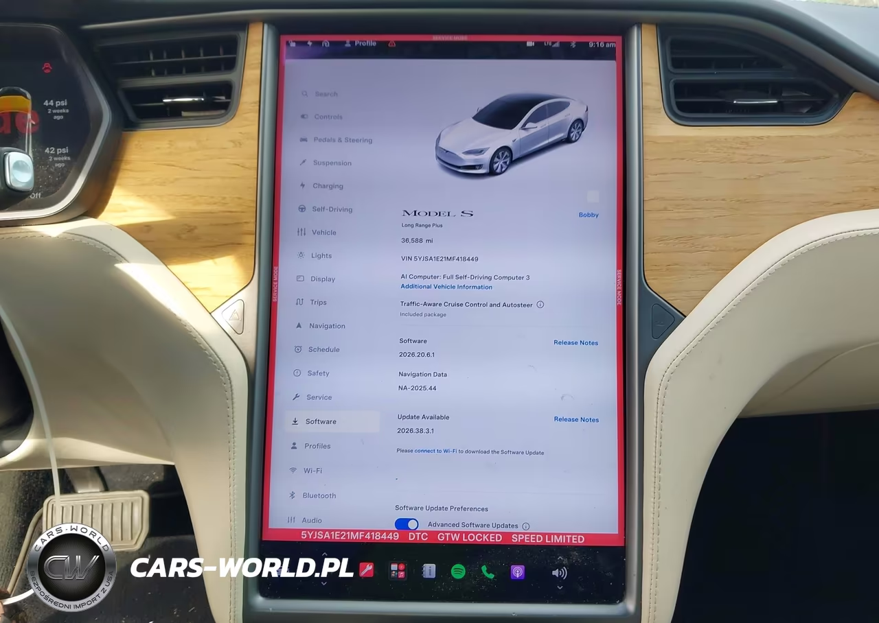 2021 Tesla Model S Long Range Dual Motor All-Wheel Drive-Long Range Plus Dual Motor All-Wheel Drive VIN:5YJSA1E21MF418449 - 7