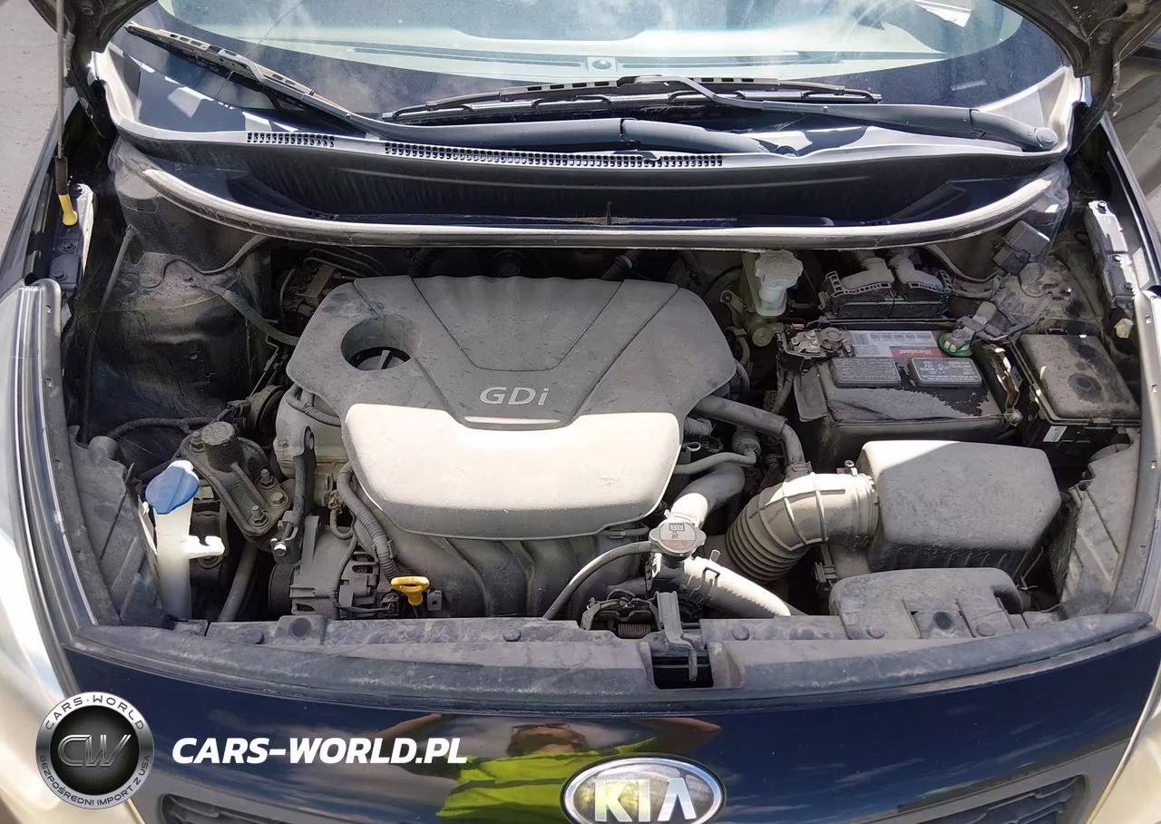 2013 Kia Rio Lx VIN:KNADM4A36D6154735 - 10