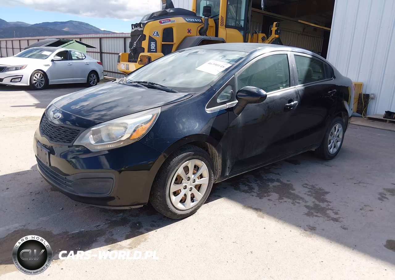 2013 Kia Rio Lx VIN:KNADM4A36D6154735 - 2
