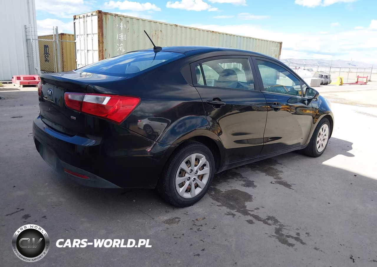 2013 Kia Rio Lx VIN:KNADM4A36D6154735 - 4