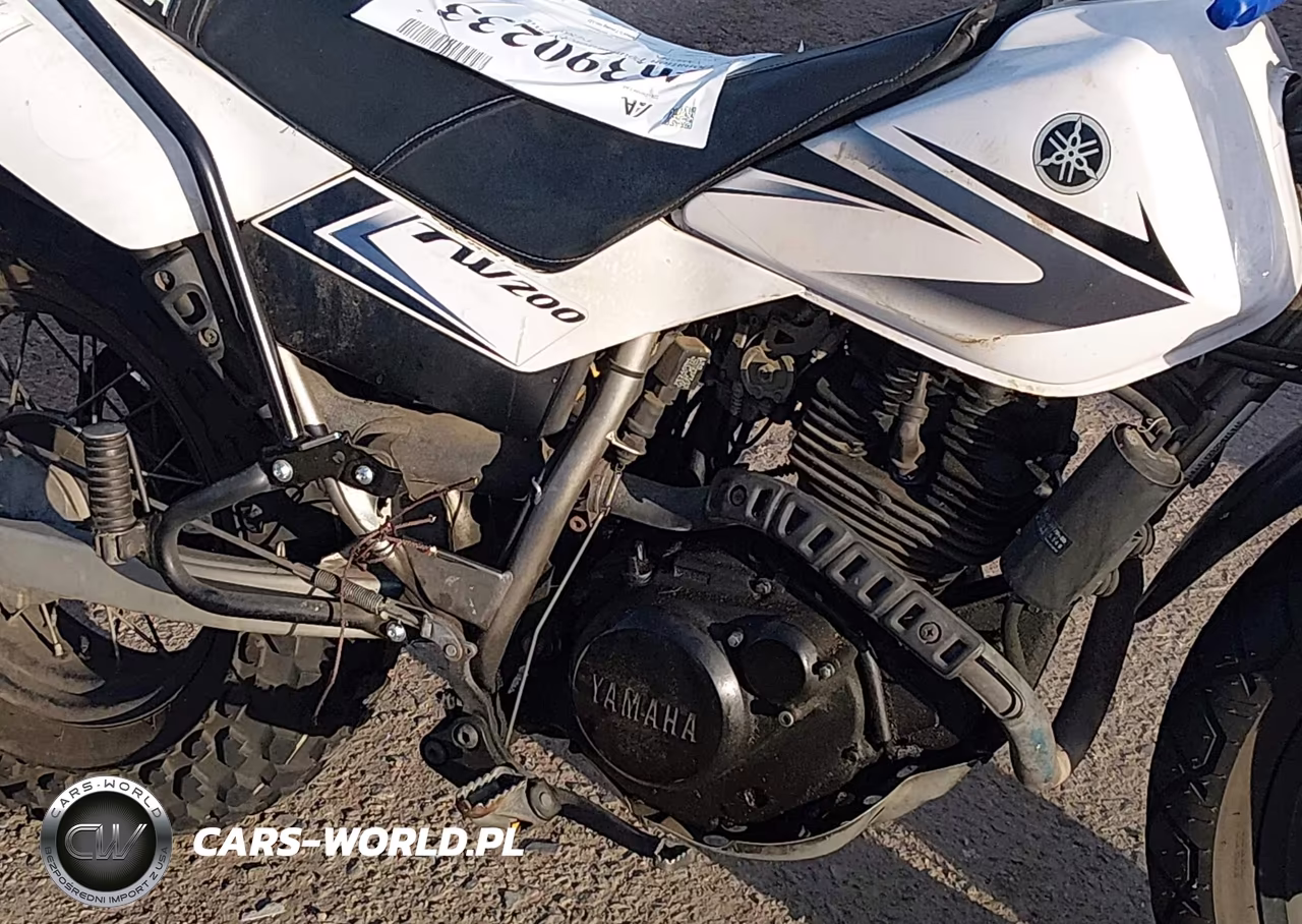 2008 Yamaha Tw200 E VIN:JYA3AWC068A121576 - 8