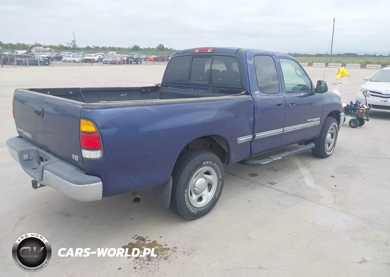 2000 Toyota Tundra Sr5 V8 VIN:5TBRT341XYS032930 - 4