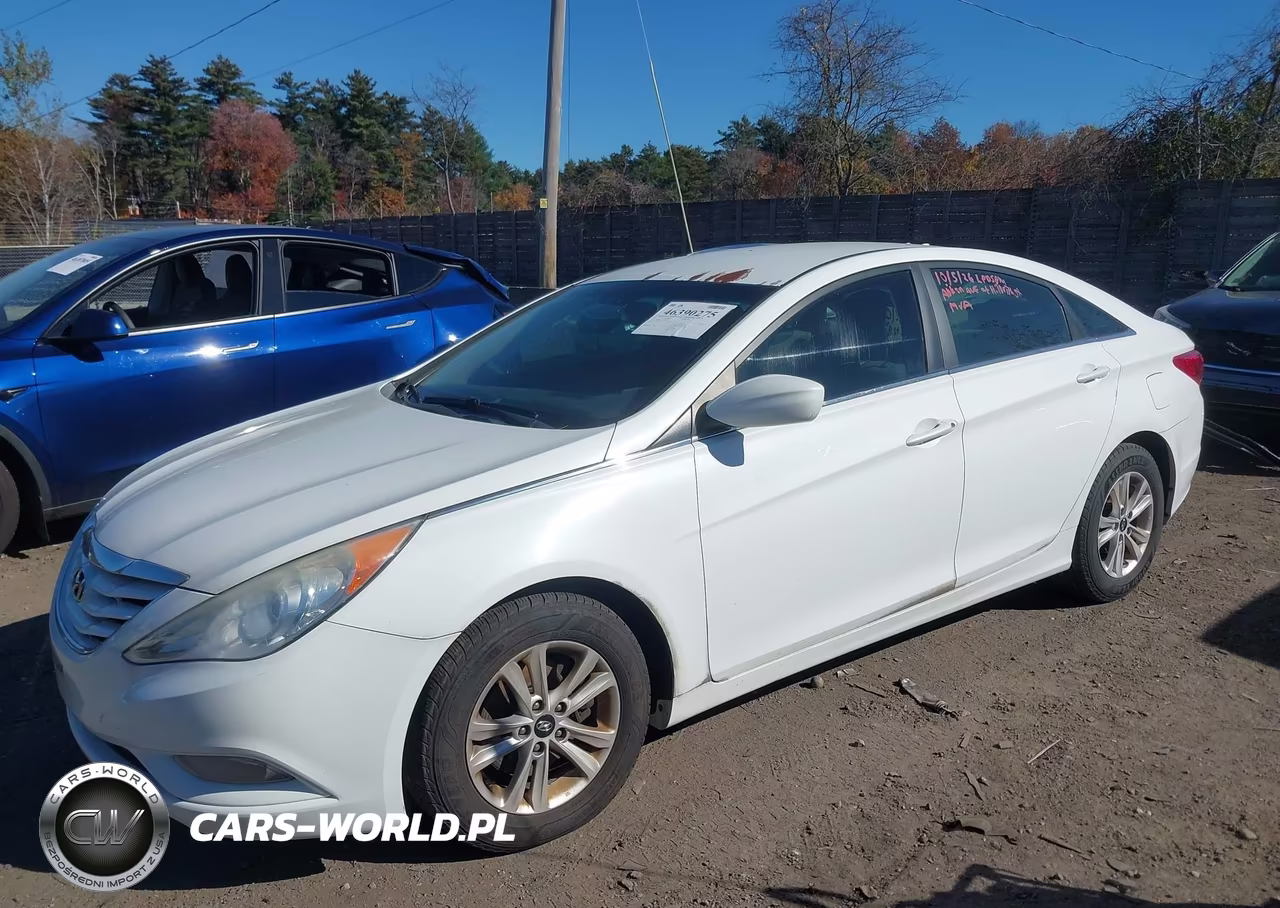 2013 Hyundai Sonata Gls VIN:5NPEB4AC2DH741551 - 2
