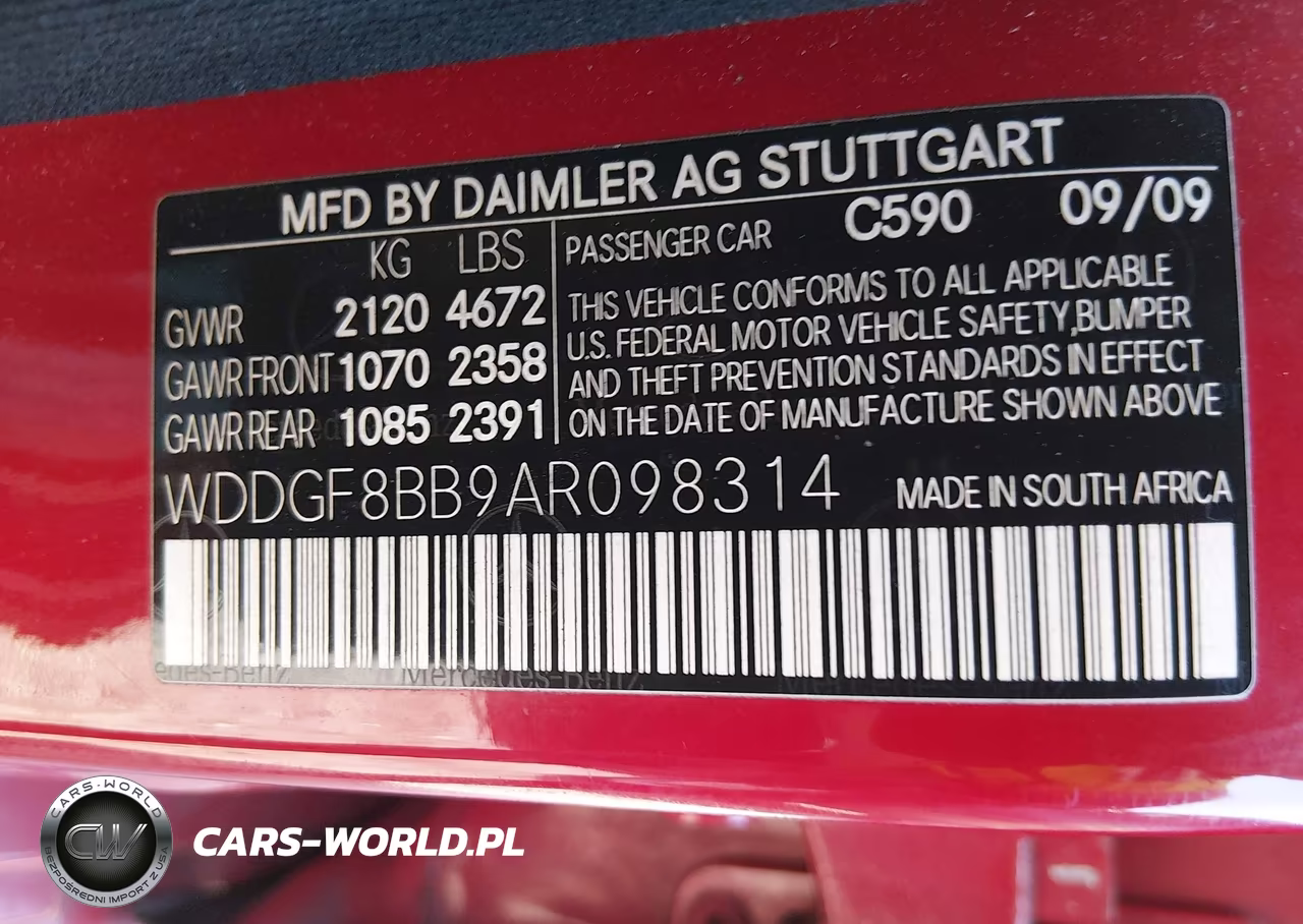 2010 Mercedes-Benz C 300 Luxury 4Matic-Sport 4Matic VIN:WDDGF8BB9AR098314 - 9