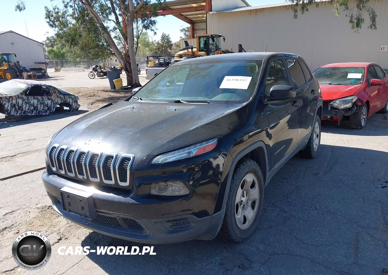 2017 Jeep Cherokee Sport 4X4 VIN:1C4PJMAB8HD217397 - 2
