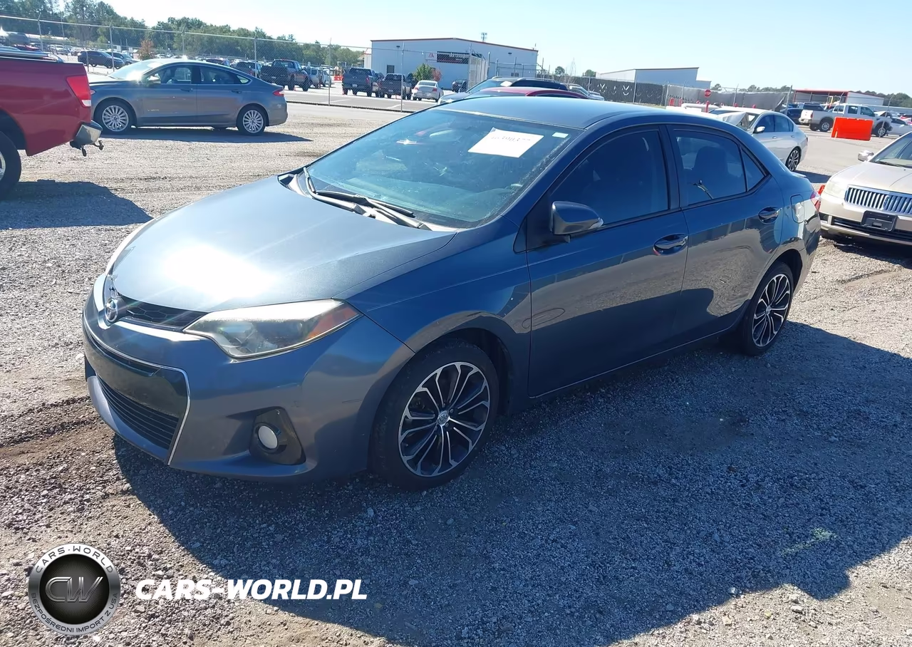 2015 Toyota Corolla S Plus VIN:2T1BURHE0FC359204 - 2