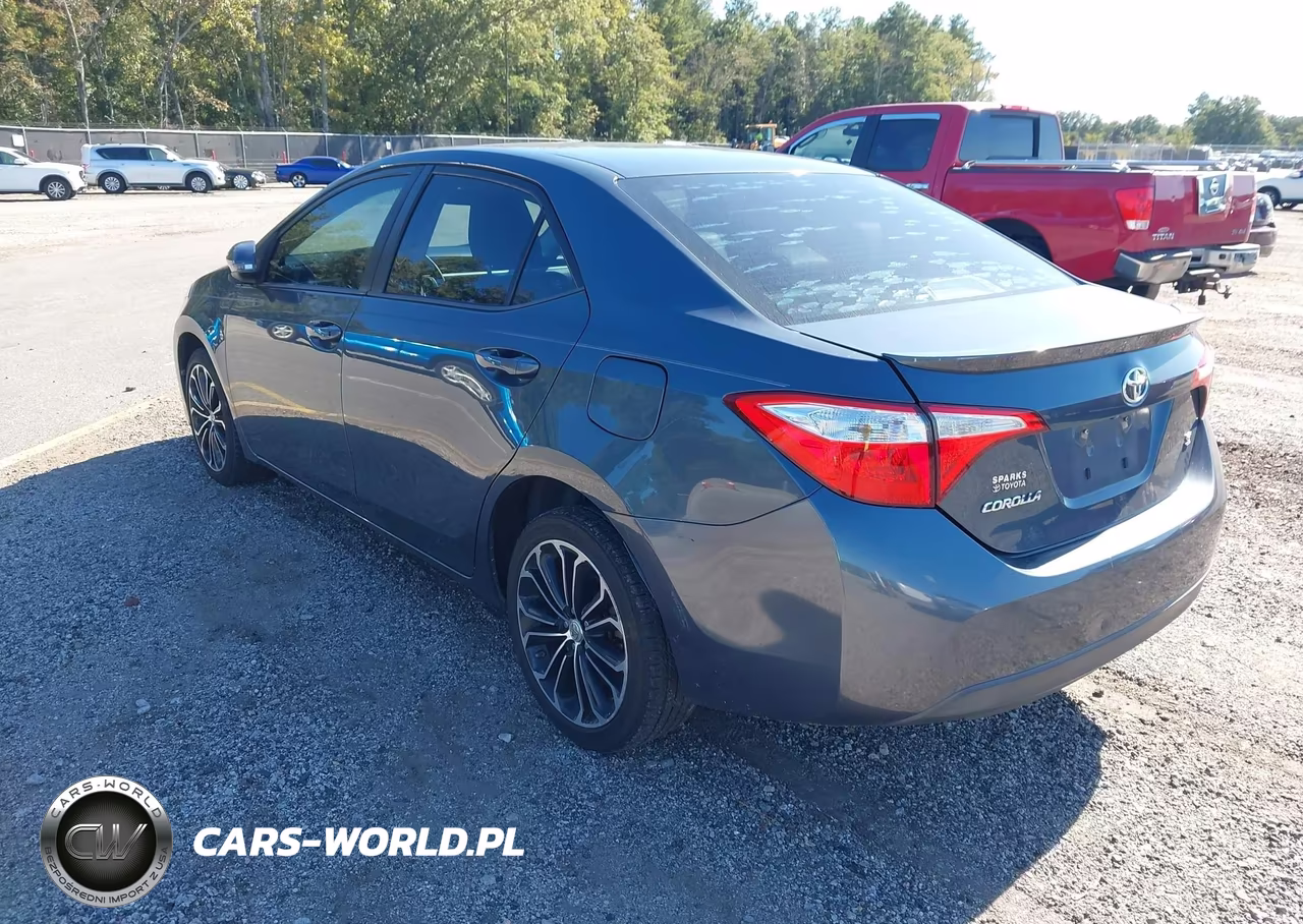 2015 Toyota Corolla S Plus VIN:2T1BURHE0FC359204 - 3