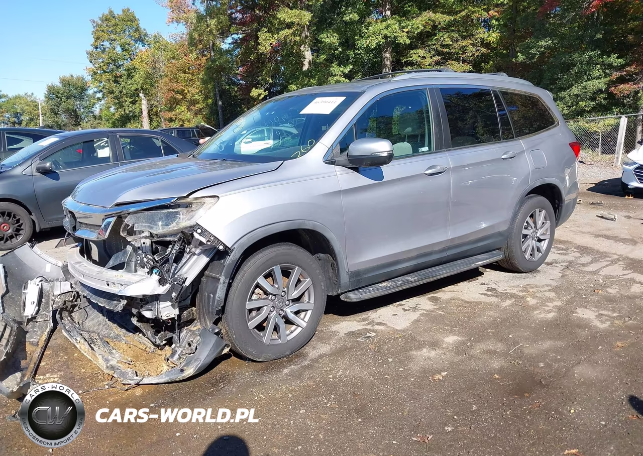 2019 Honda Pilot Ex-L VIN:5FNYF6H5XKB080867 - 2