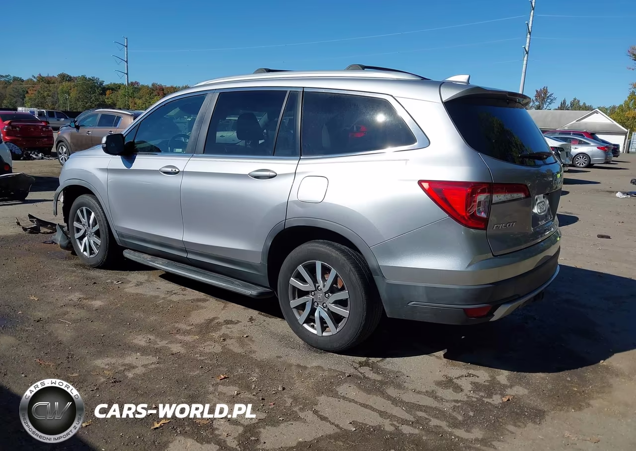2019 Honda Pilot Ex-L VIN:5FNYF6H5XKB080867 - 3