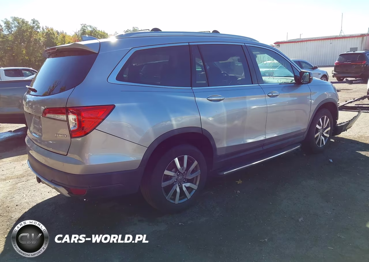 2019 Honda Pilot Ex-L VIN:5FNYF6H5XKB080867 - 4