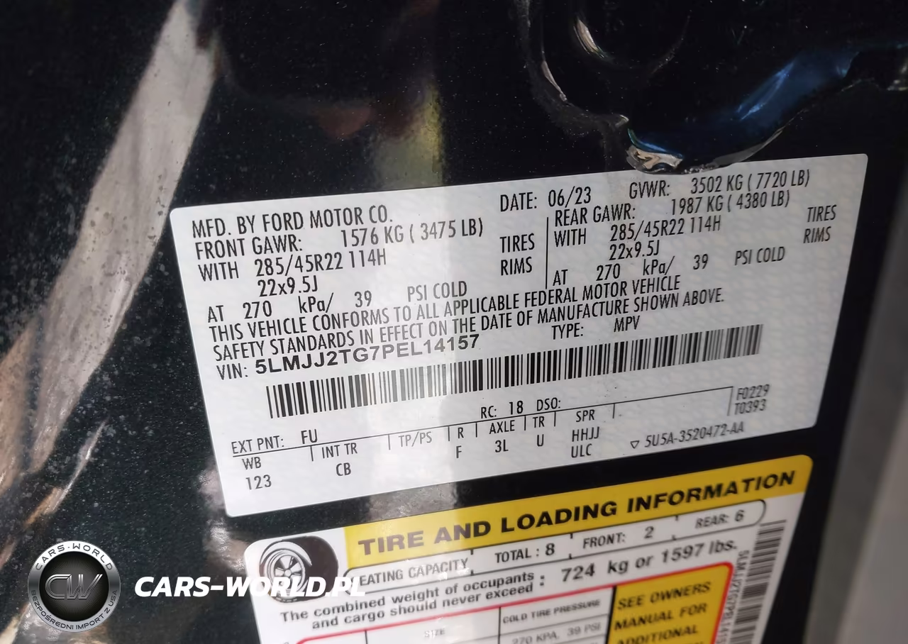2023 Lincoln Navigator Black Label VIN:5LMJJ2TG7PEL14157 - 9