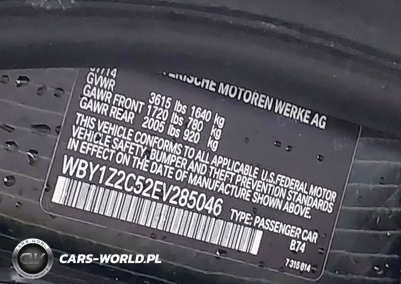 2014 BMW I3 VIN:WBY1Z2C52EV285046 - 9