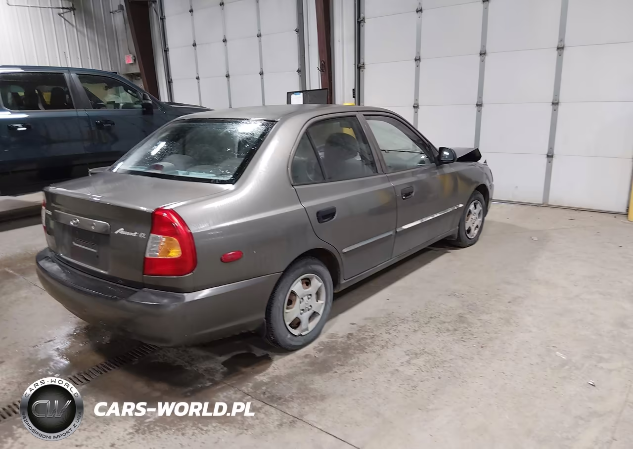 2002 Hyundai Accent Gl VIN:KMHCG45C42U366960 - 4