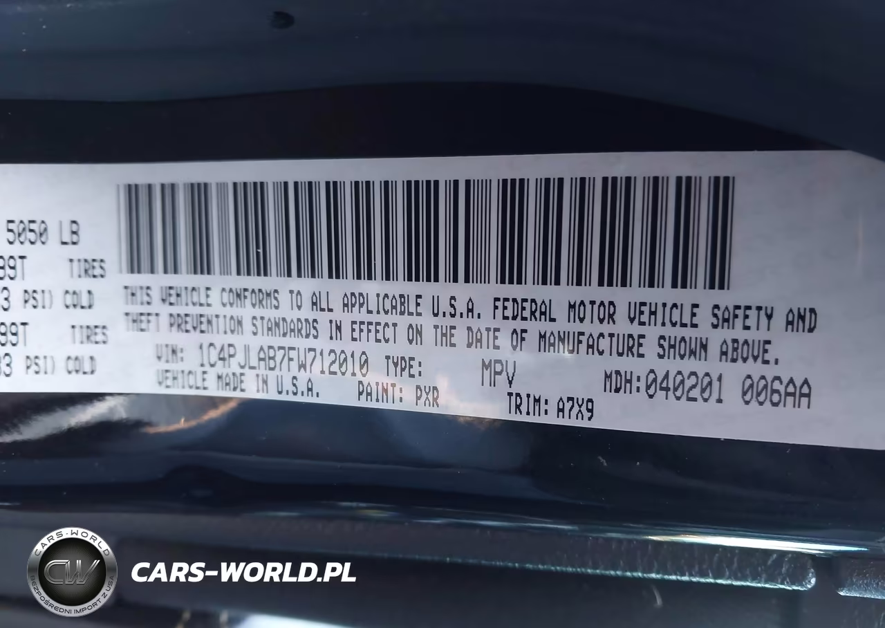 2015 Jeep Cherokee Sport VIN:1C4PJLAB7FW712010 - 9