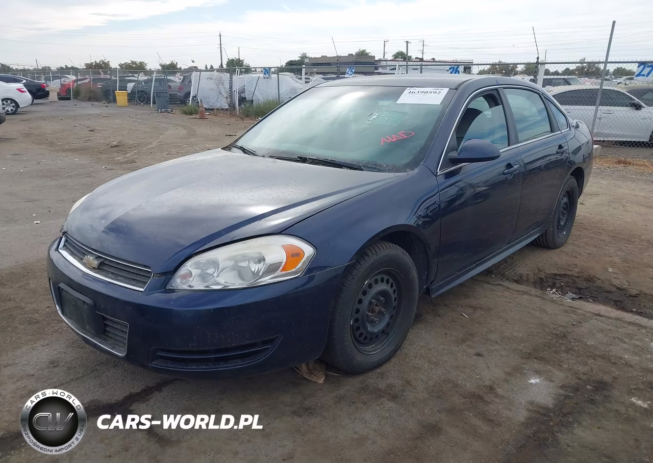 2009 Chevrolet Impala Ls VIN:2G1WB57K591309935 - 2