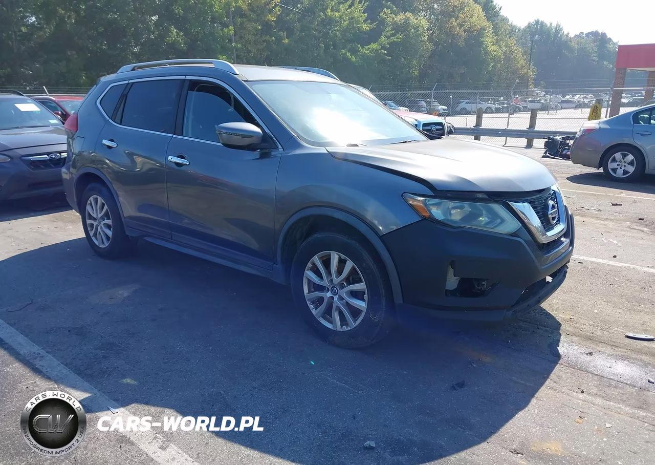 2017 Nissan Rogue Sv VIN:JN8AT2MT7HW148512 - 1