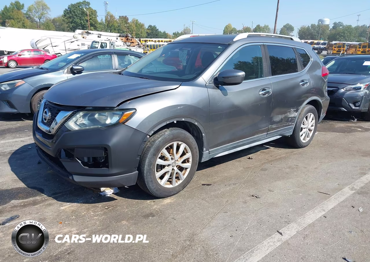 2017 Nissan Rogue Sv VIN:JN8AT2MT7HW148512 - 2