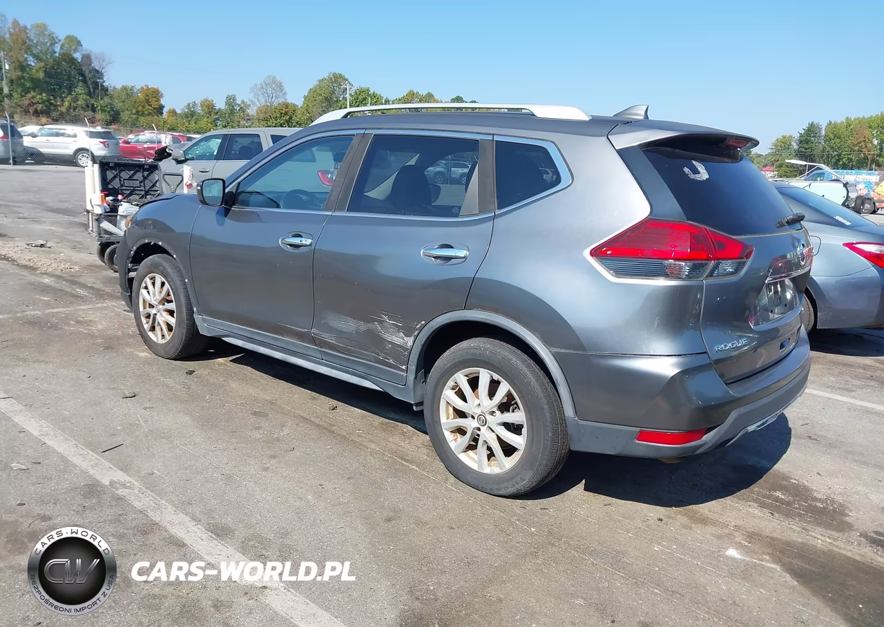 2017 Nissan Rogue Sv VIN:JN8AT2MT7HW148512 - 3