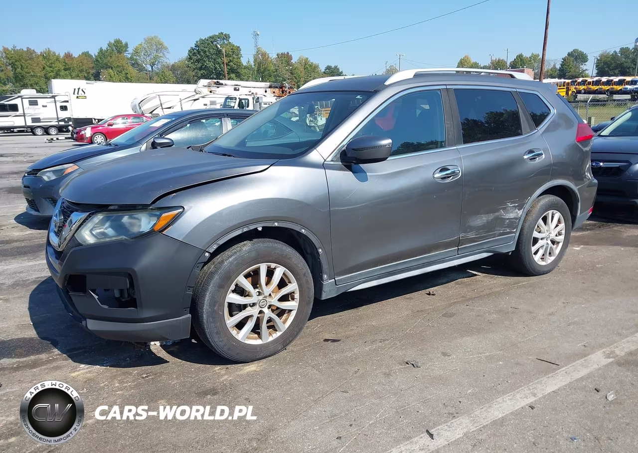 2017 Nissan Rogue Sv VIN:JN8AT2MT7HW148512 - 6