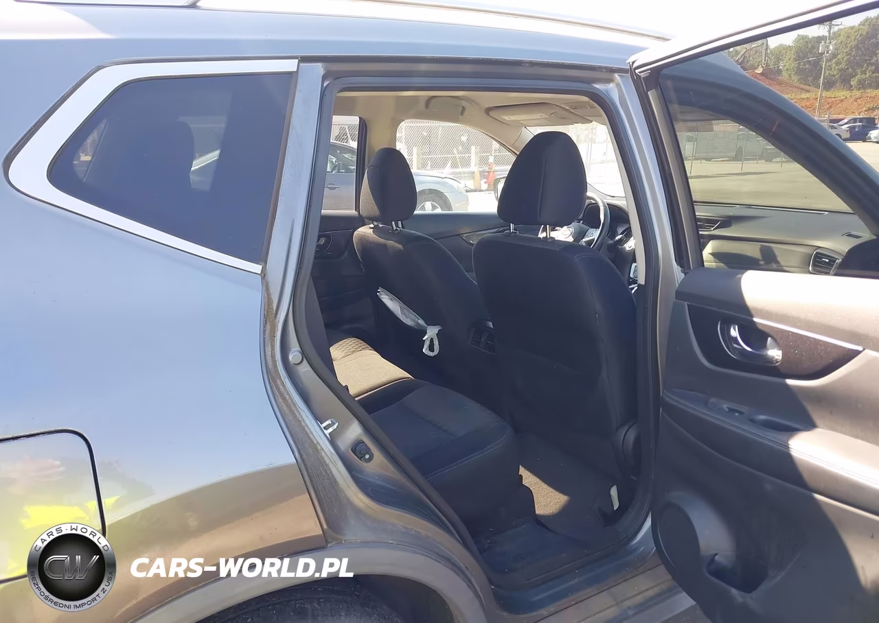 2017 Nissan Rogue Sv VIN:JN8AT2MT7HW148512 - 8