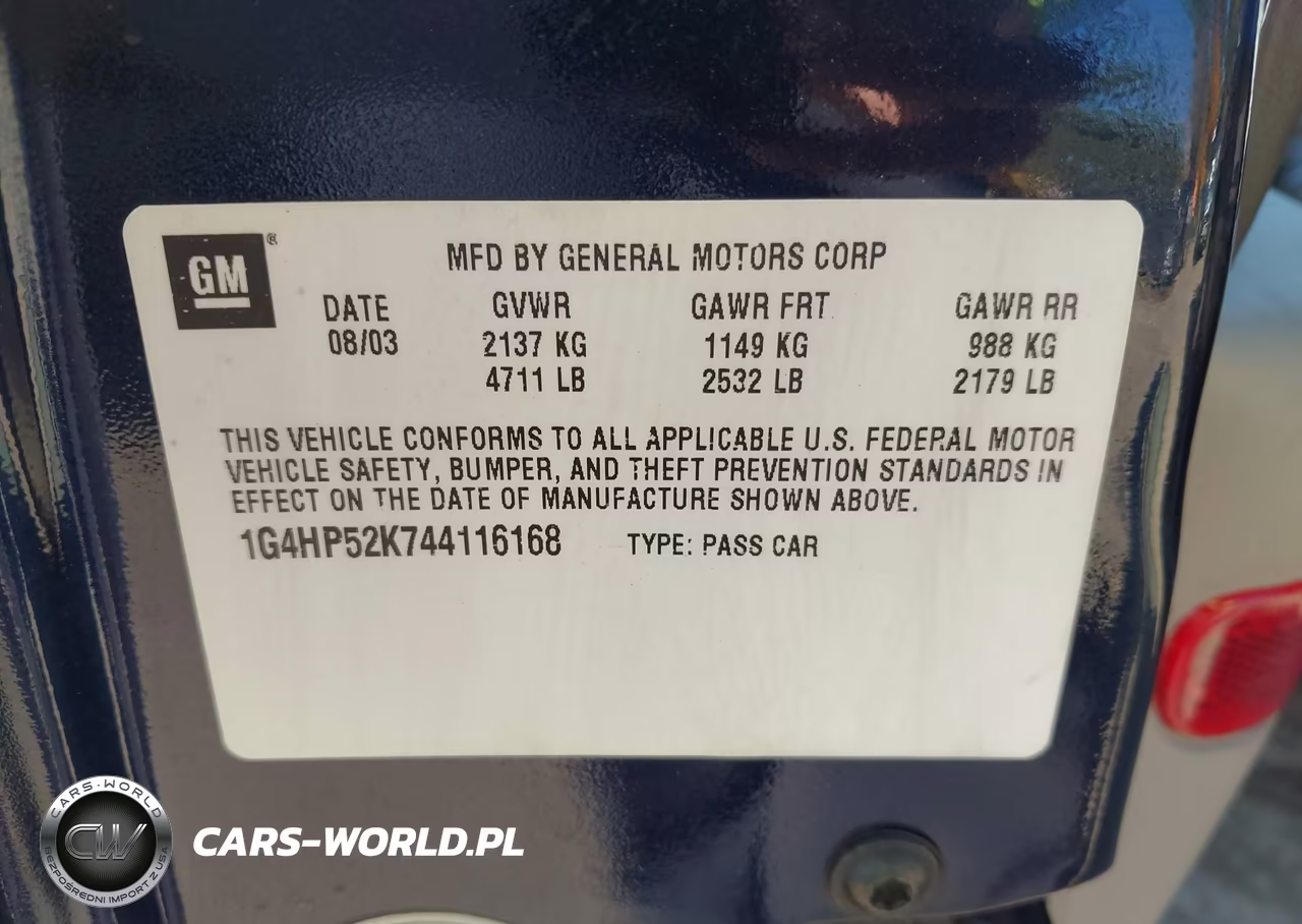 2004 Buick Lesabre Custom VIN:1G4HP52K744116168 - 9