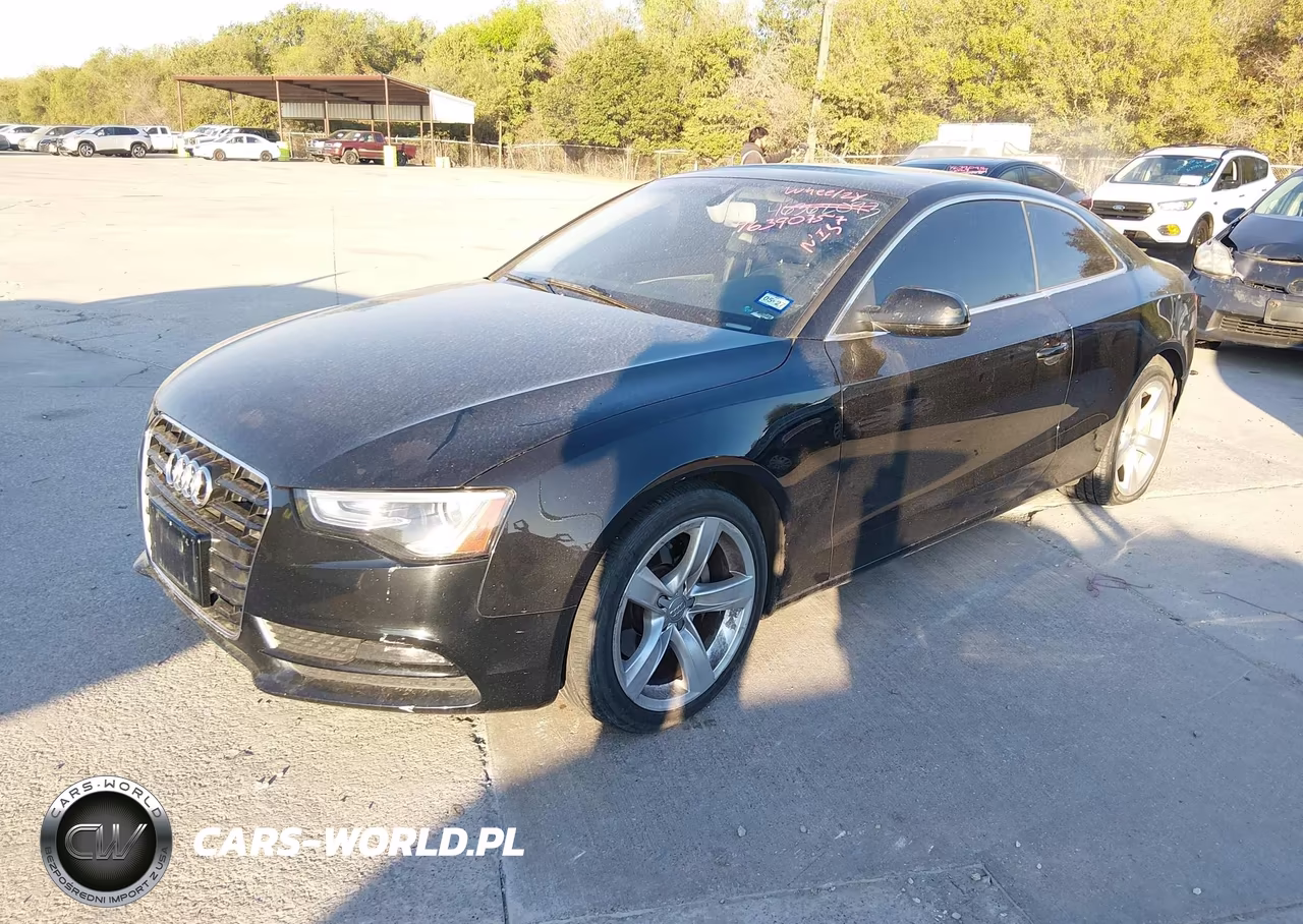 2013 Audi A5 VIN:WAULFAFR7DA078621 - 2