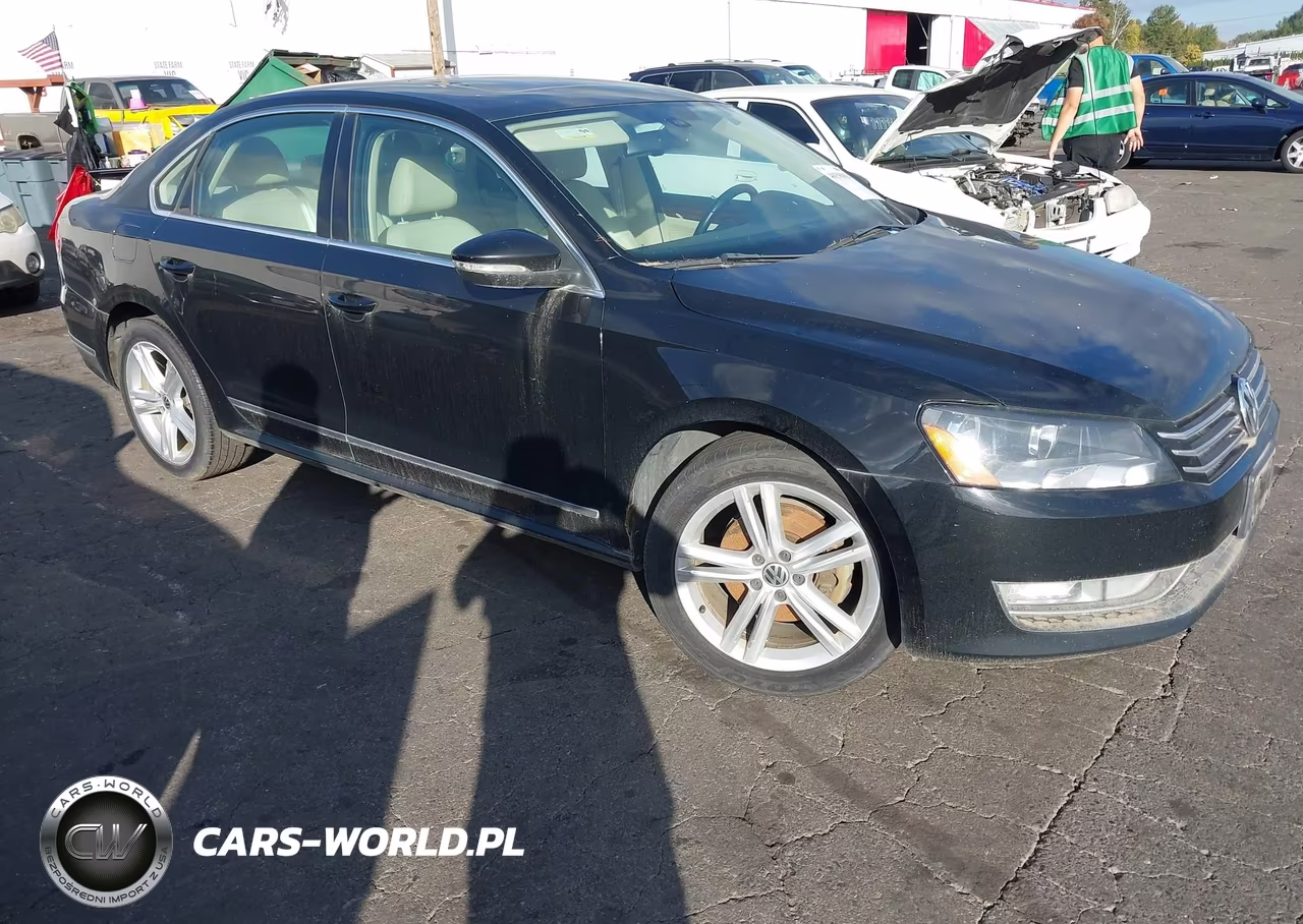 2012 Volkswagen Passat 2.0L Tdi Sel Premium VIN:1VWCN7A34CC064915 - 1