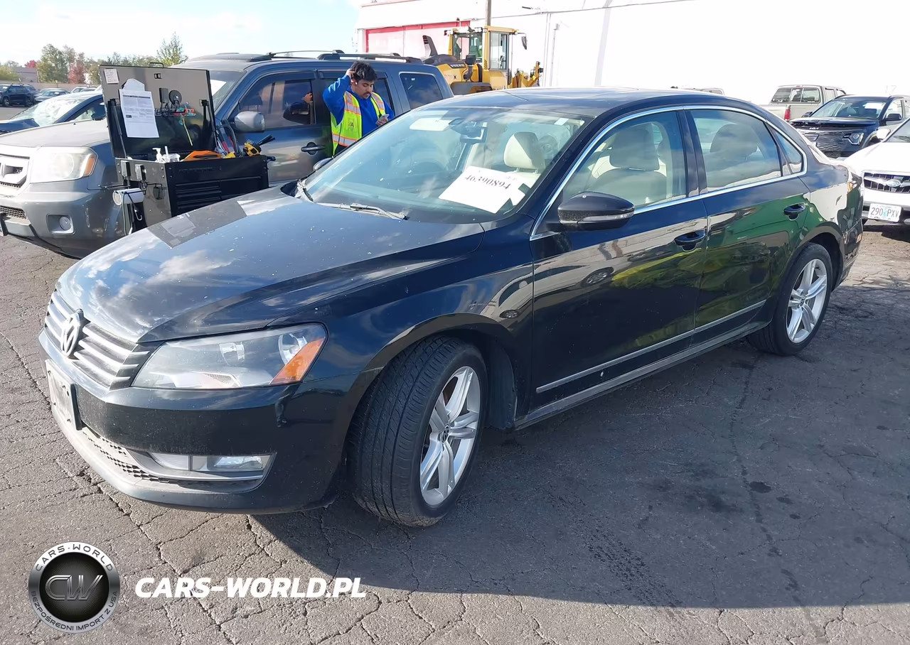 2012 Volkswagen Passat 2.0L Tdi Sel Premium VIN:1VWCN7A34CC064915 - 2