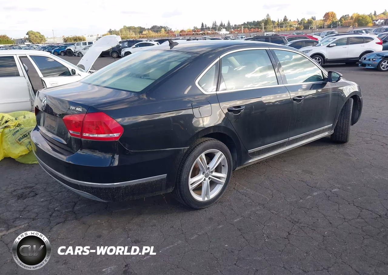 2012 Volkswagen Passat 2.0L Tdi Sel Premium VIN:1VWCN7A34CC064915 - 4