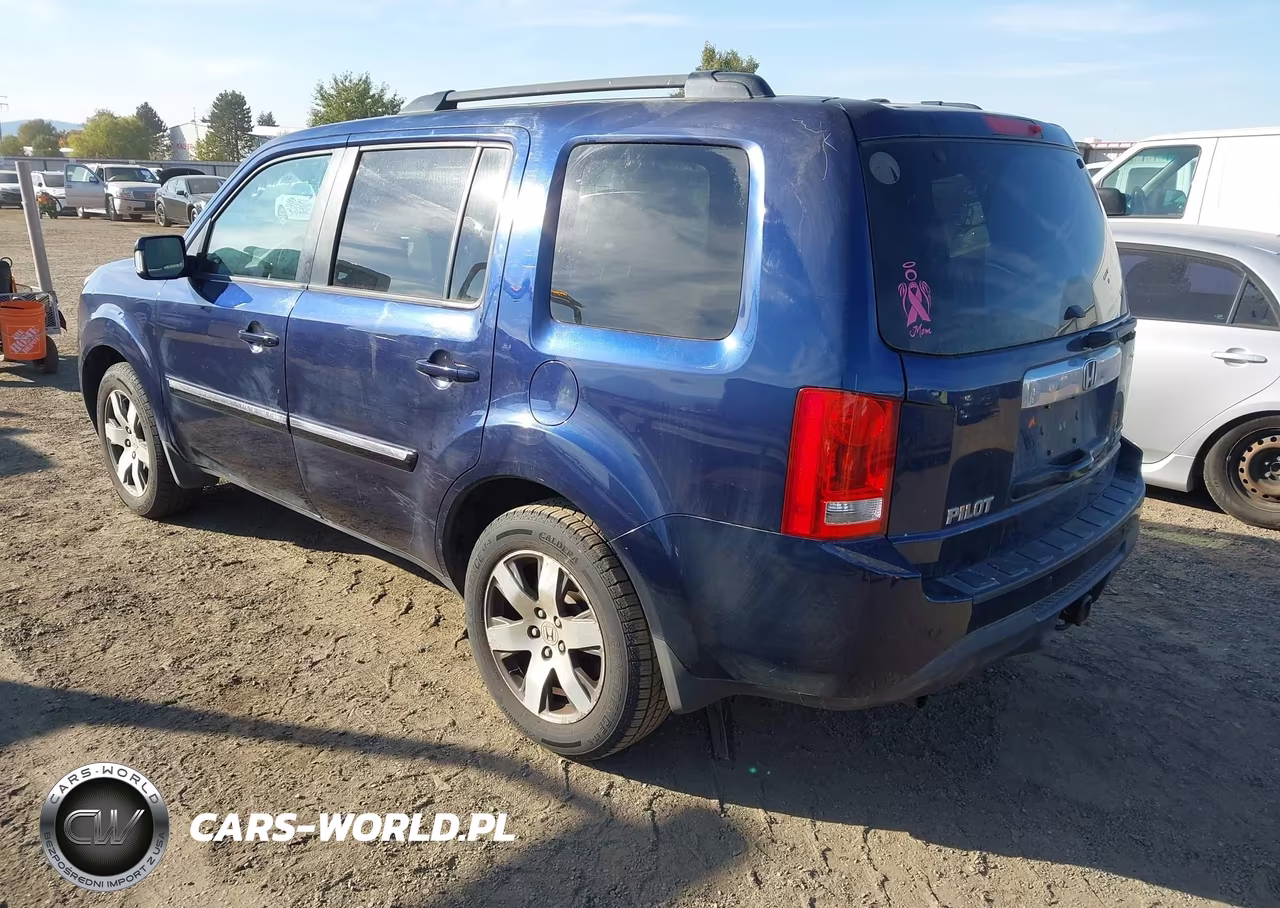 2014 Honda Pilot Touring VIN:5FNYF4H91EB043136 - 3