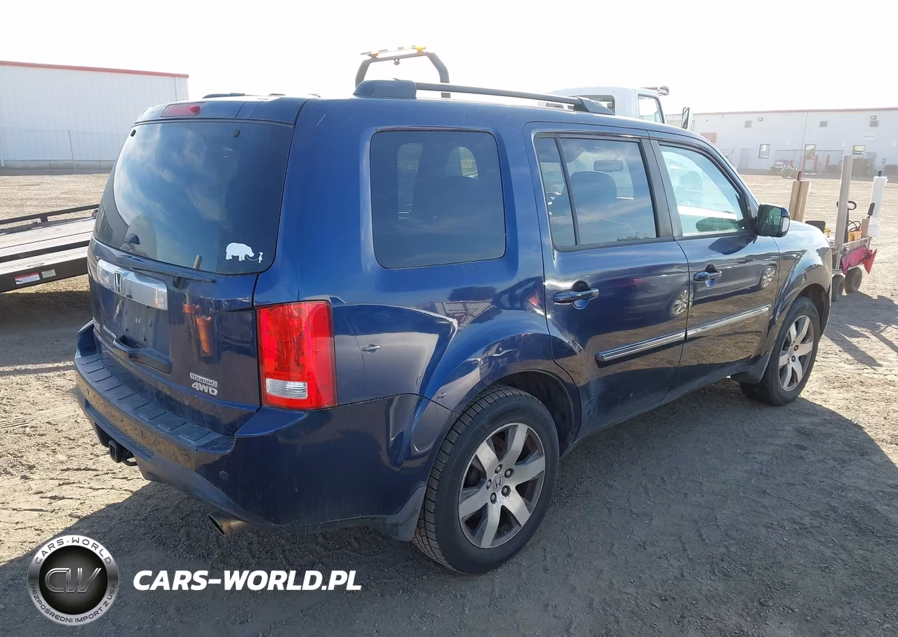2014 Honda Pilot Touring VIN:5FNYF4H91EB043136 - 4