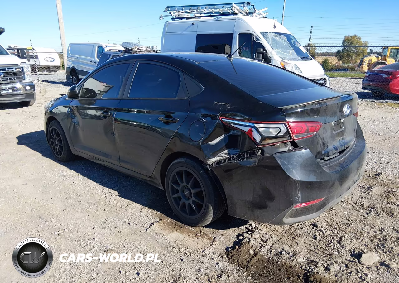 2020 Hyundai Accent Se VIN:3KPC24A67LE104210 - 3