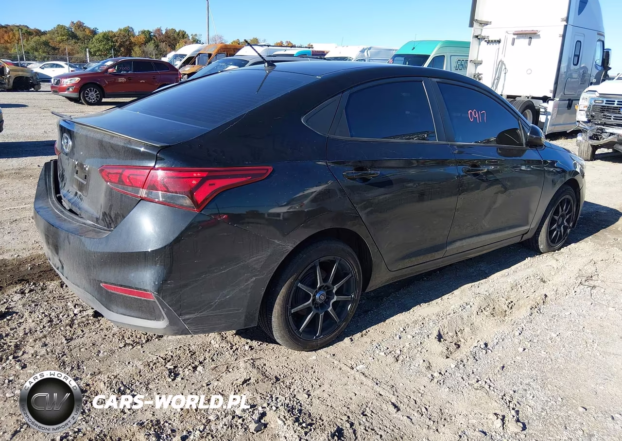 2020 Hyundai Accent Se VIN:3KPC24A67LE104210 - 4