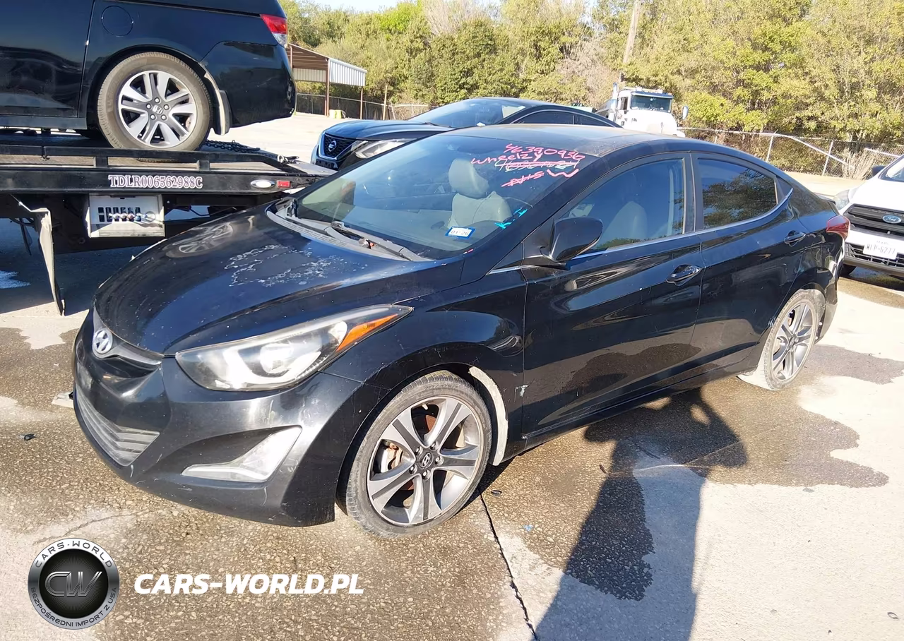 2015 Hyundai Elantra Sport VIN:KMHDH4AH4FU321414 - 2
