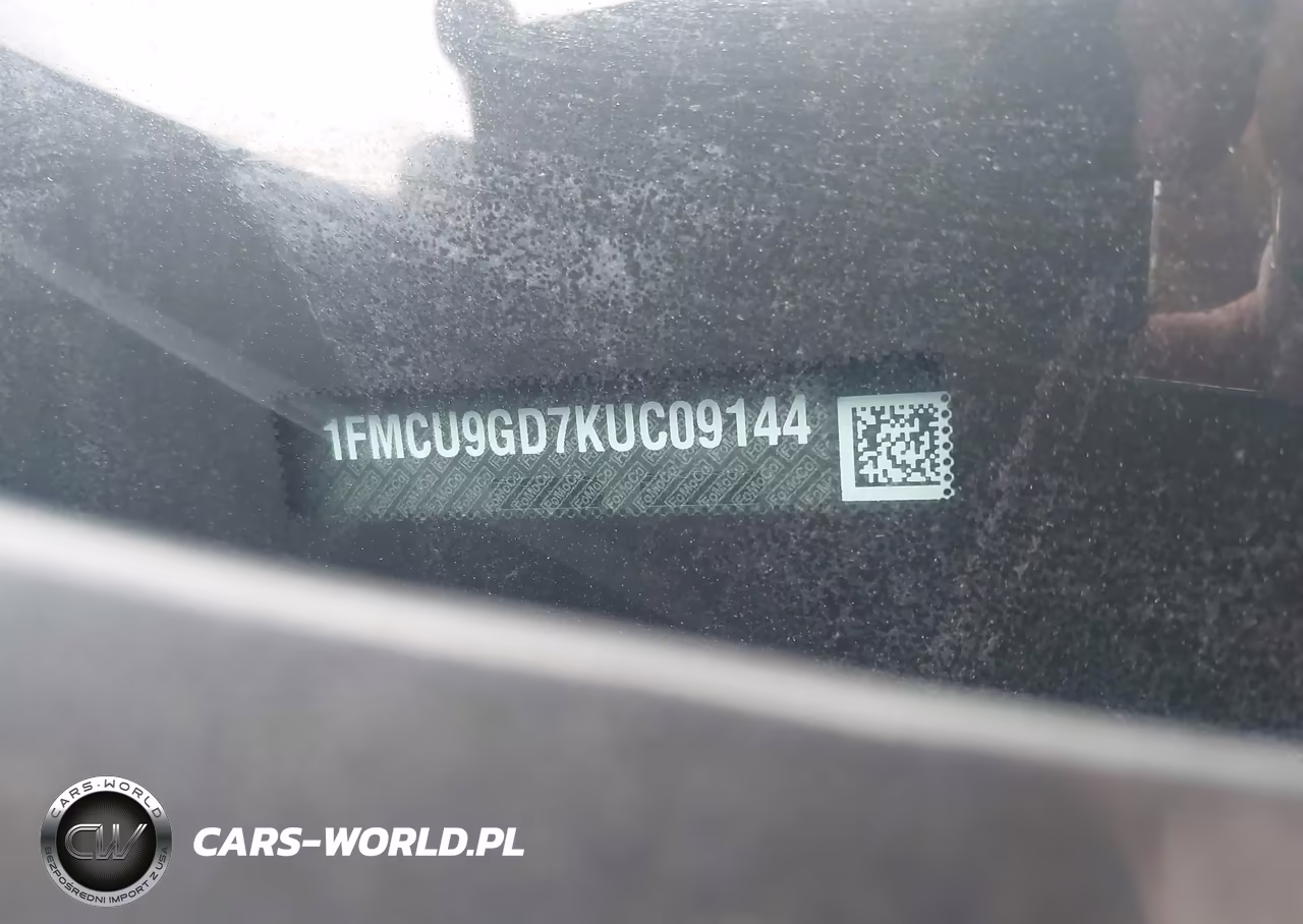 2019 Ford Escape Se VIN:1FMCU9GD7KUC09144 - 9