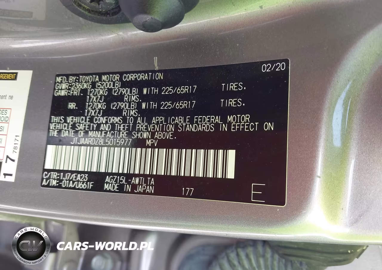 2020 Lexus Nx 300 Base VIN:JTJAARDZ8L5015977 - 9