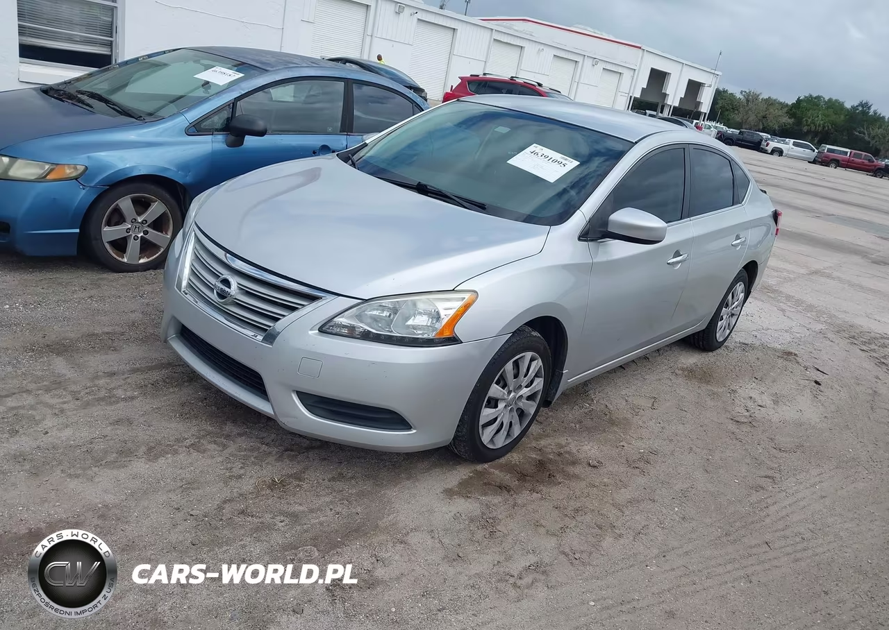 2014 Nissan Sentra Sv VIN:3N1AB7AP8EY336160 - 2