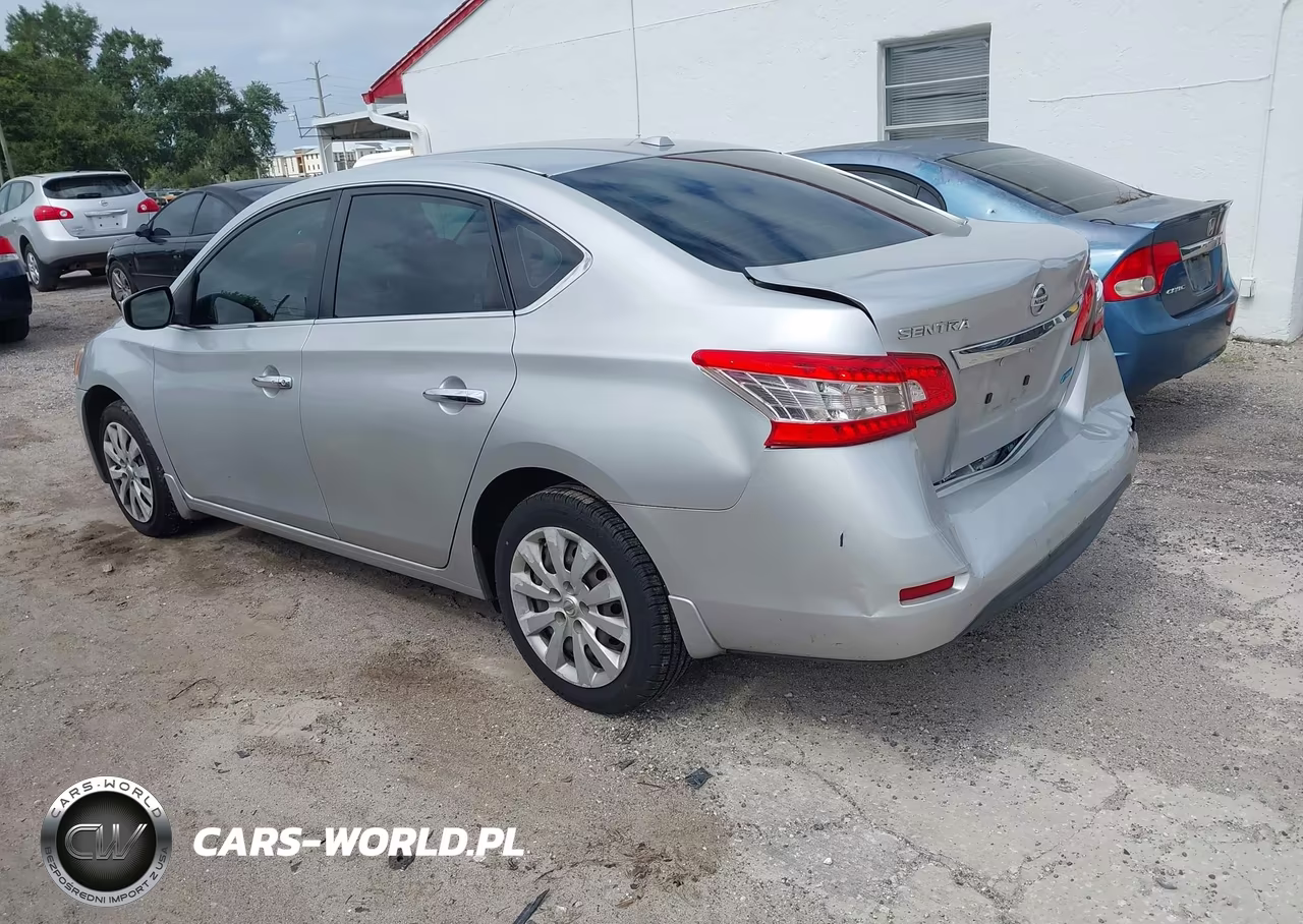2014 Nissan Sentra Sv VIN:3N1AB7AP8EY336160 - 3