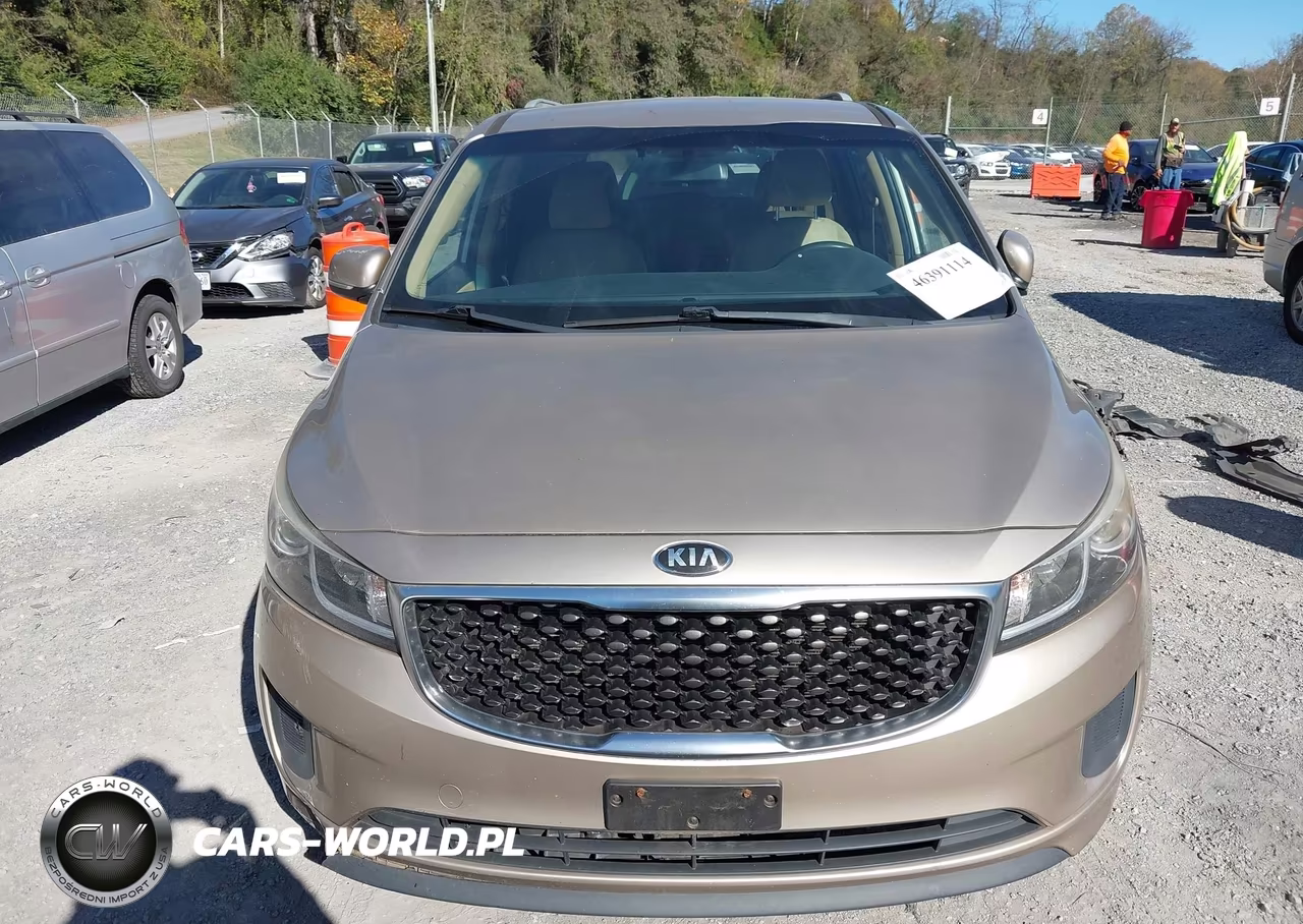 2015 Kia Sedona Lx VIN:KNDMB5C14F6043937 - 12