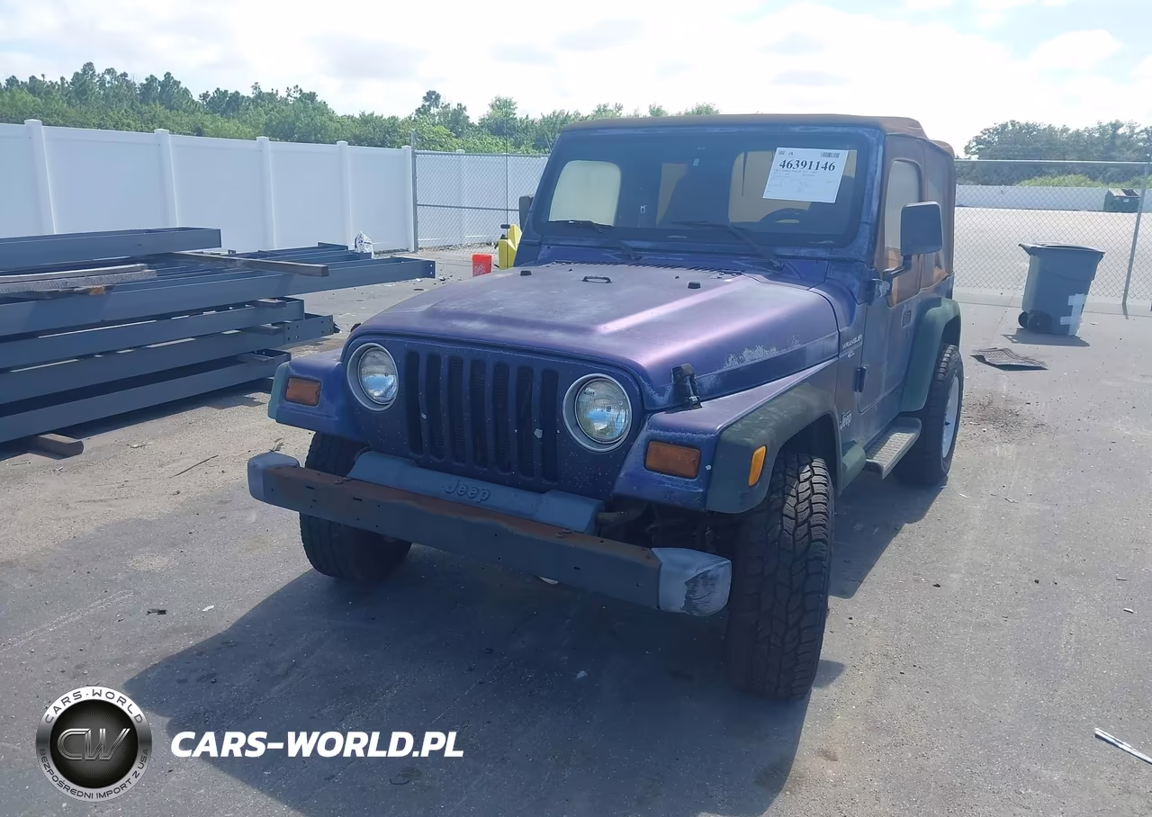 1997 Jeep Wrangler Sport VIN:1J4FY19S1VP432893 - 2