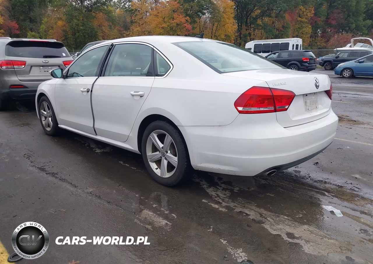 2012 Volkswagen Passat 2.5L Se VIN:1VWBP7A34CC051488 - 3