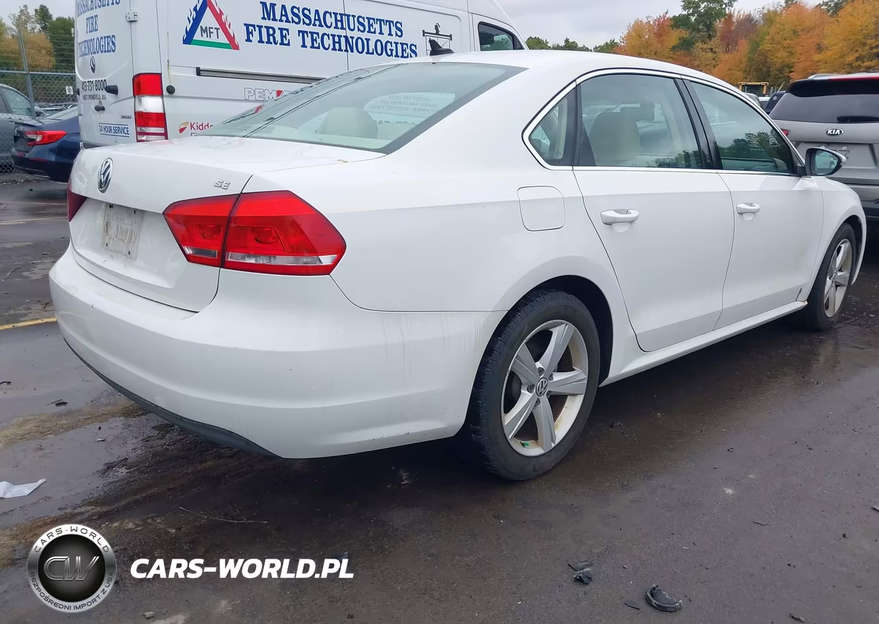 2012 Volkswagen Passat 2.5L Se VIN:1VWBP7A34CC051488 - 4