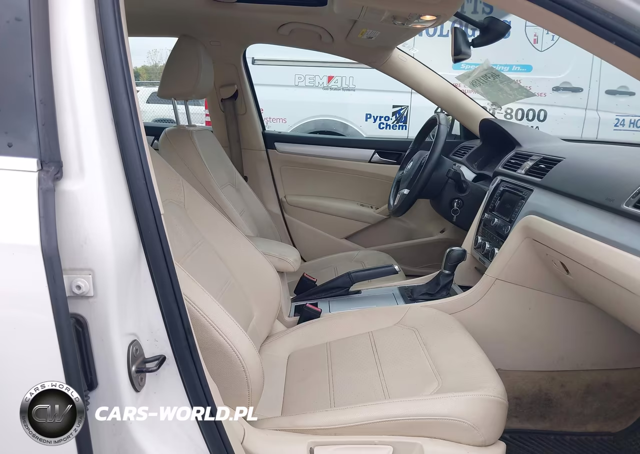2012 Volkswagen Passat 2.5L Se VIN:1VWBP7A34CC051488 - 5