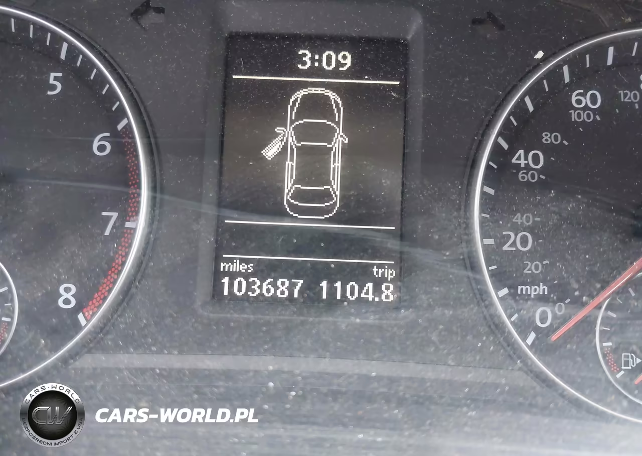 2012 Volkswagen Passat 2.5L Se VIN:1VWBP7A34CC051488 - 7
