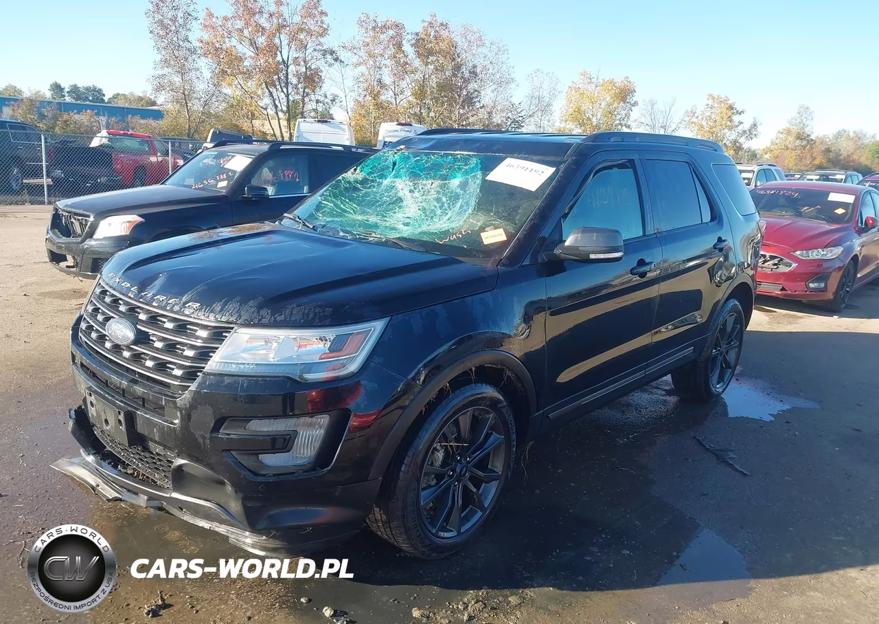 2017 Ford Explorer Xlt VIN:1FM5K8D83HGA80617 - 2