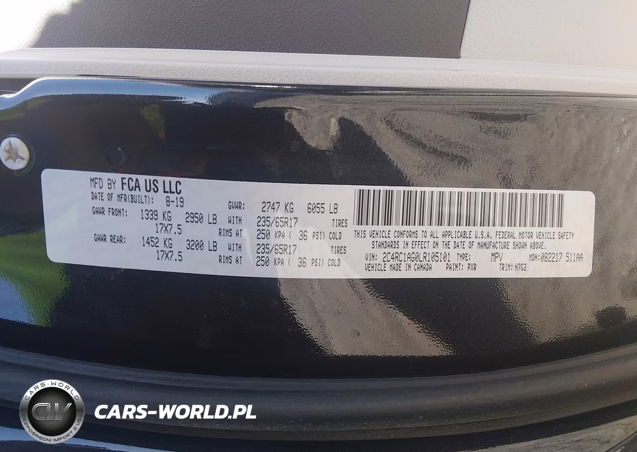 2020 Chrysler Voyager L VIN:2C4RC1AG0LR105101 - 9