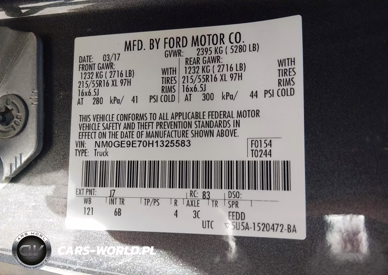 2017 Ford Transit Connect Xl VIN:NM0GE9E70H1325583 - 9