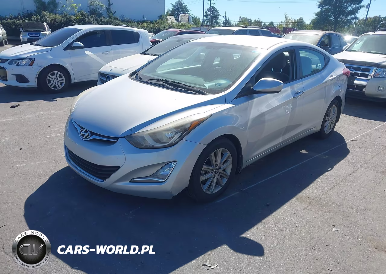 2016 Hyundai Elantra Se VIN:5NPDH4AE2GH703317 - 2